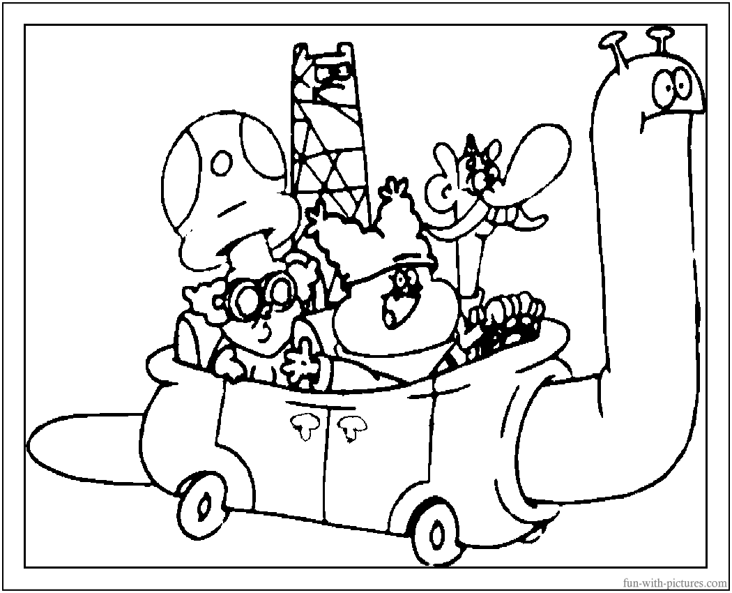 19 Animal Chowder coloring pages free for Kinder
