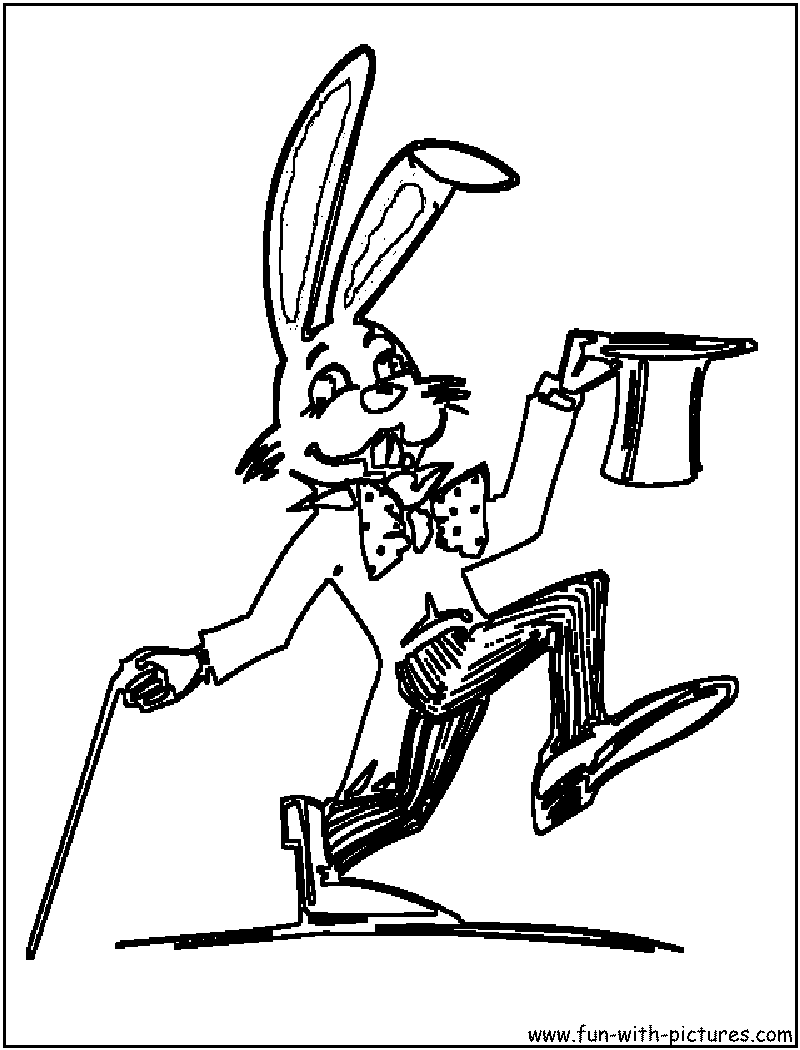 Easter Bunnies Coloring Page11 