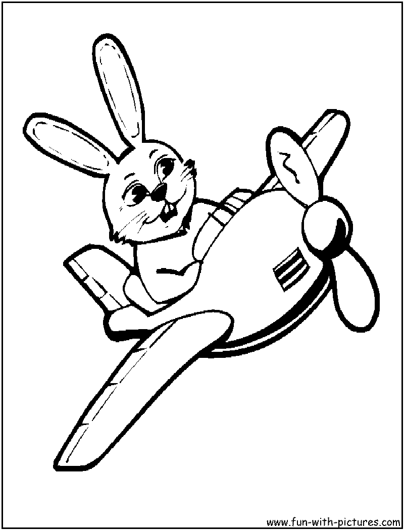 Easter Bunnies Coloring Page14 