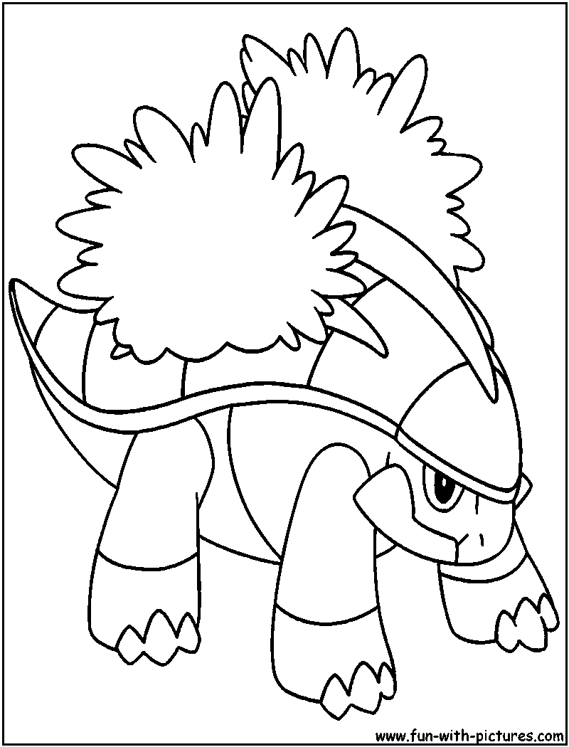 Grotle Coloring Page 