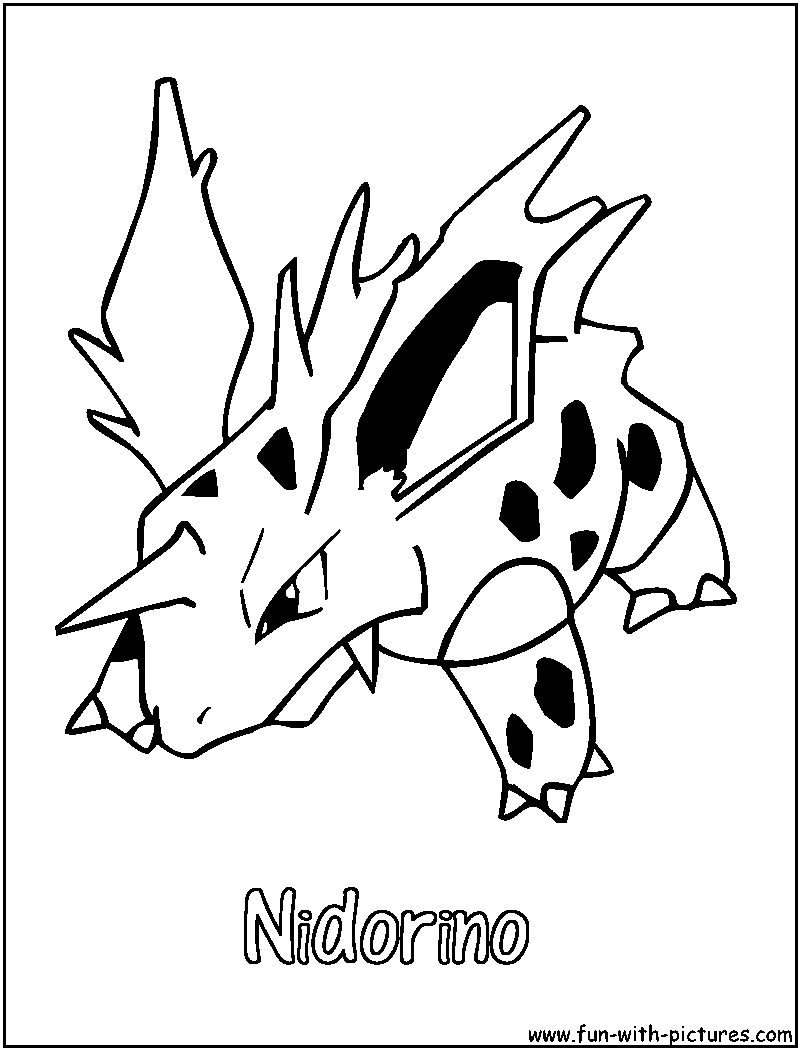 Poison Pokemon Coloring Pages - Free Printable Colouring Pages for kids