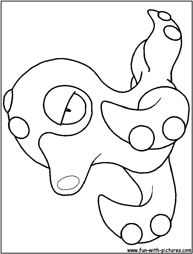 Octillery Coloring Page 