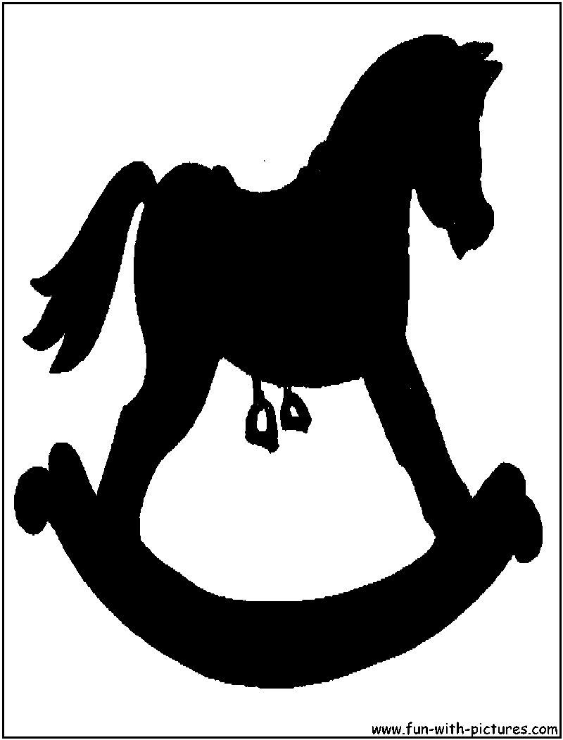 Rocking Horse Silhouette