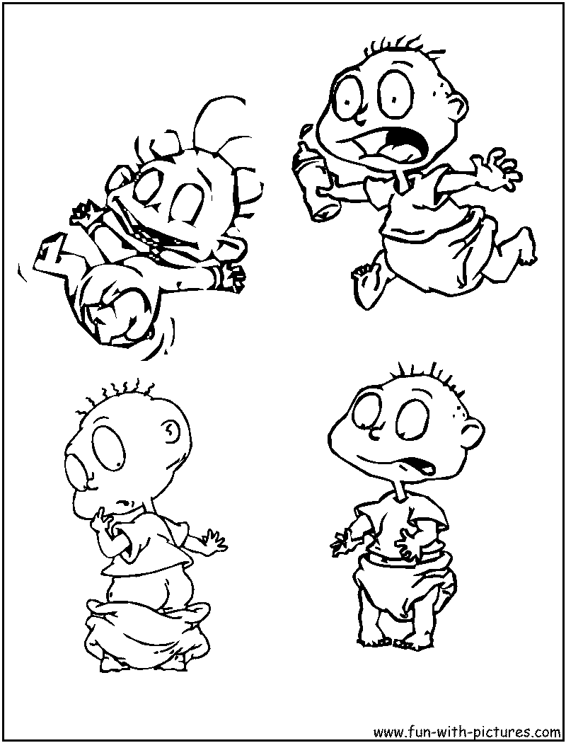 Rugrats Coloring Pages - Free Printable Colouring Pages for kids to
