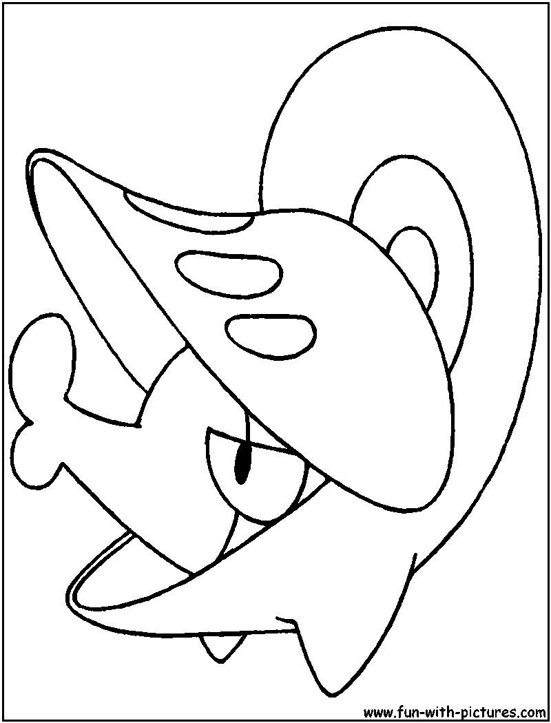 Shelmet Coloring Page 