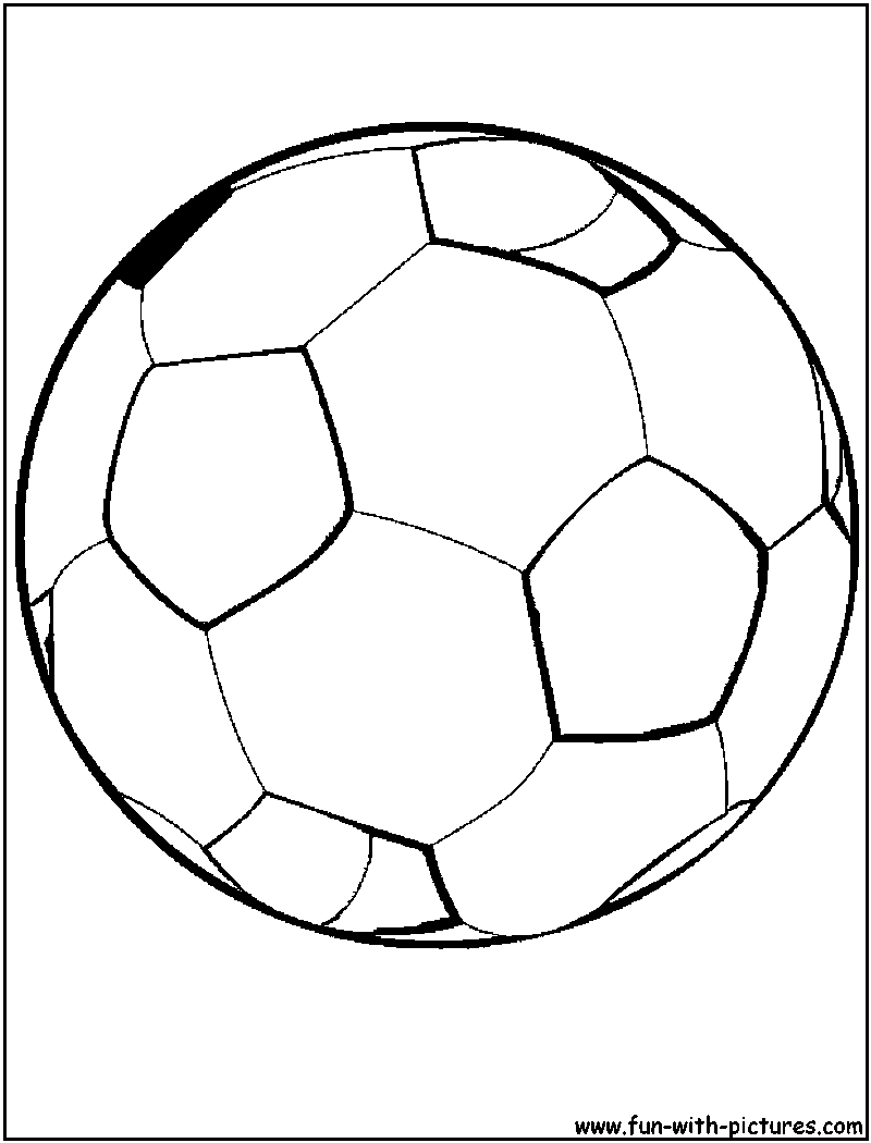 Мяч раскраска для детей