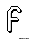 alphabet letter f