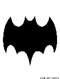 batman bat 1966a silhouette