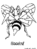 Beedrill Coloring Page 