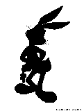 bugs bunny silhouette