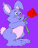 Bunny Flower Easter eCard