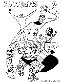 Fantastic Four Coloring Page 