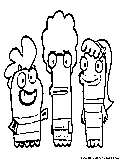 Fishhooks Coloring Page 