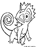 Kecleon Coloring Page 