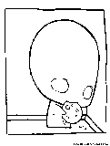 Pon Cookie Coloring Page 