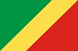 Republic Of Congo Flag  Coloring Page