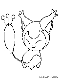 Skitty Coloring Page 