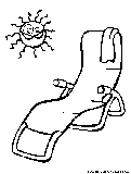 summer armchair