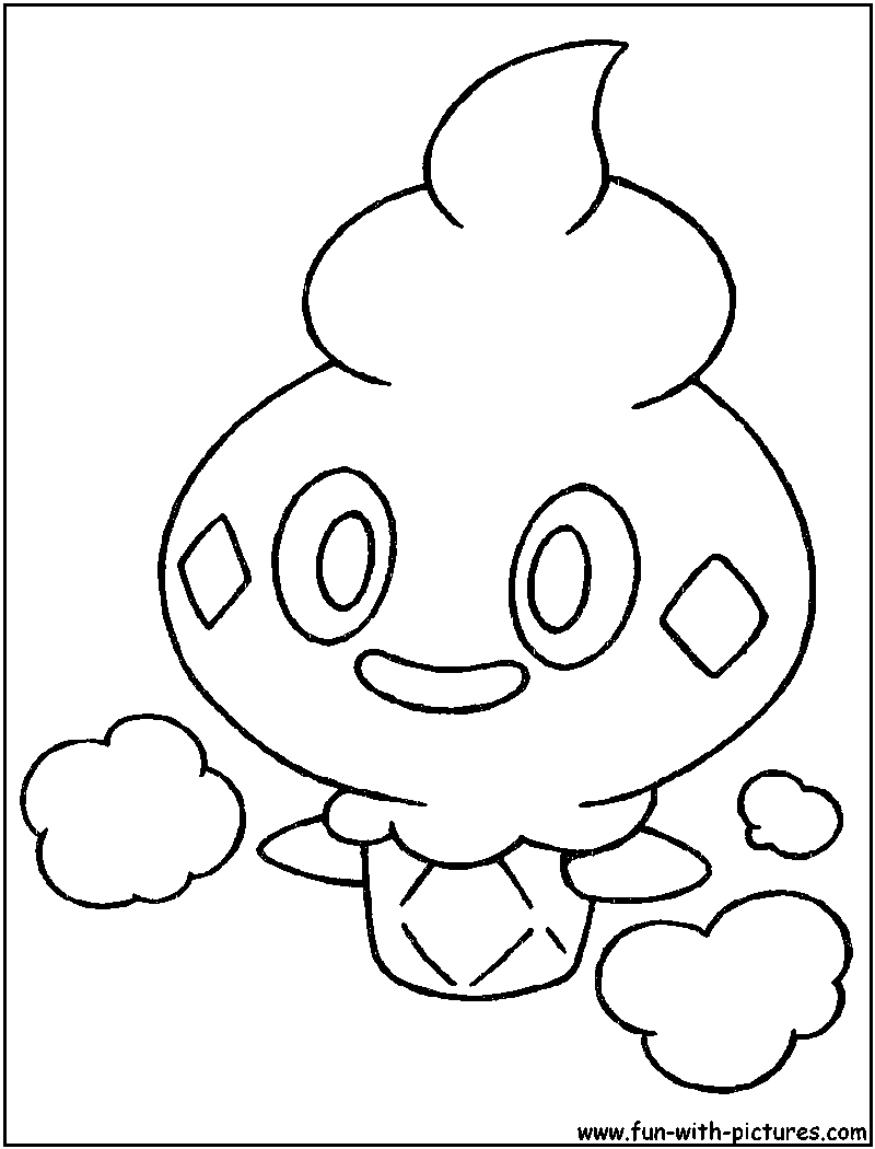 Vanillite Coloring Page 