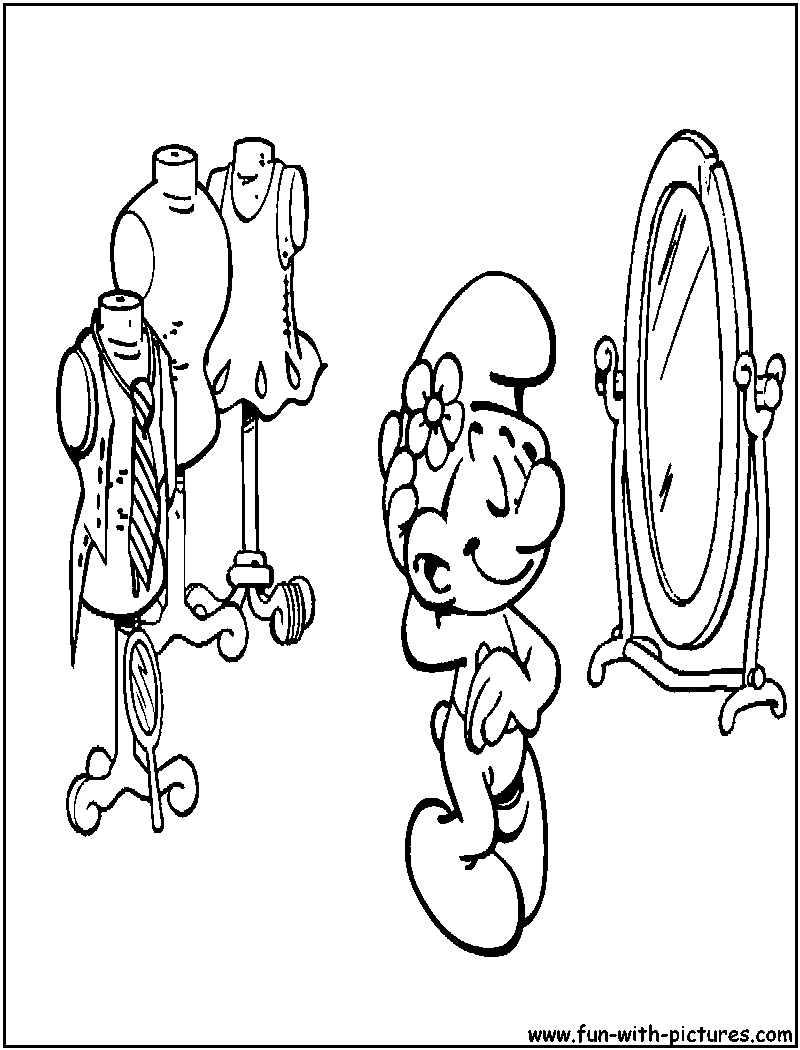 Smurf Coloring Pages - Free Printable Colouring Pages for kids to print